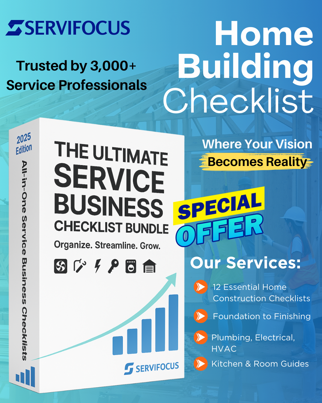 The Basic Home Building Checklist Bundle
